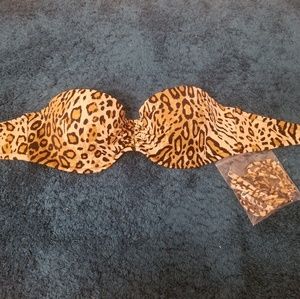 Swim top cheetah